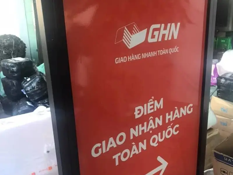Kiosk điểm giao nhận GHN